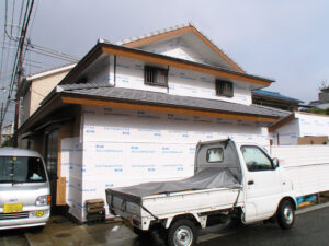 高石市　工務店　戸建てリノベ　施行中