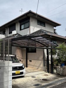 高石市　リフォーム店　外壁塗装　ビフォー